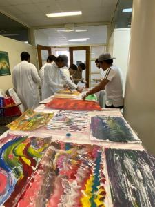 A Workshop Entitled: ‘Color Experiments’ at the Male Section